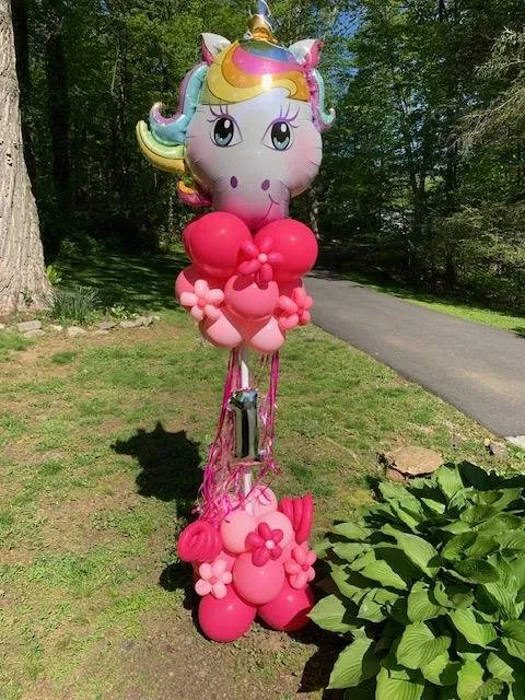 Unicorn party pole